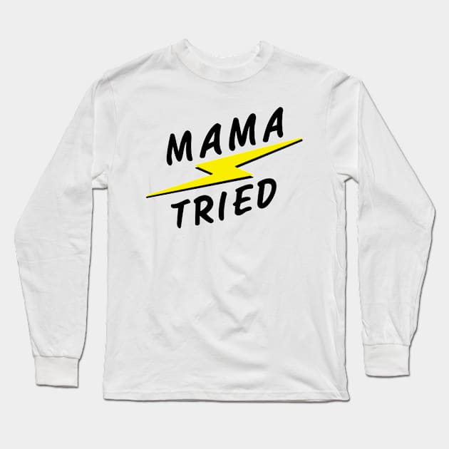 Mama Thunder Long Sleeve T-Shirt by IJUL GONDRONGS